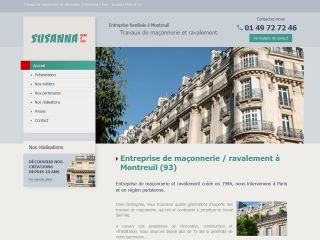 entreprise, ravalement, maçonnerie, montreuil, savoir faire, bâtiment, travaux