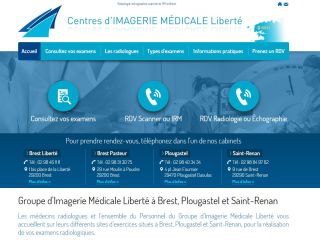 Radiologie à Brest, Echographie à Brest, Scanner à Brest, IRM à Brest, CIM Liberté à Brest, radiologue à brest