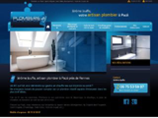 plombier, salle de bain, site internet, urgence plomberie