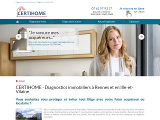 diagnostic immobilier Rennes, DPE Rennes, diagnostic immobilier Ille et Vilaine