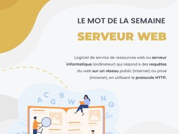 [#MotDeLaSemaine] Aujourd'hui, on définit ensemble ce qu'est un SERVEUR WEB ! 💻

#Dico #web #serveur #agenceweb