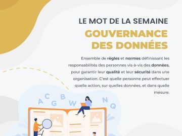 [#MotDeLaSemaine] Cette semaine, on se penche sur le terme : GOUVERNANCE DES DONNEES ! 🌐

#Dico #web #gouvernance #professionnel #agenceweb