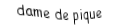 Je suis une carte à jouer. Je viens  avant le roi, je suis noir mais pas de trefle.